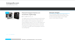 Desktop Screenshot of instagrafie.com